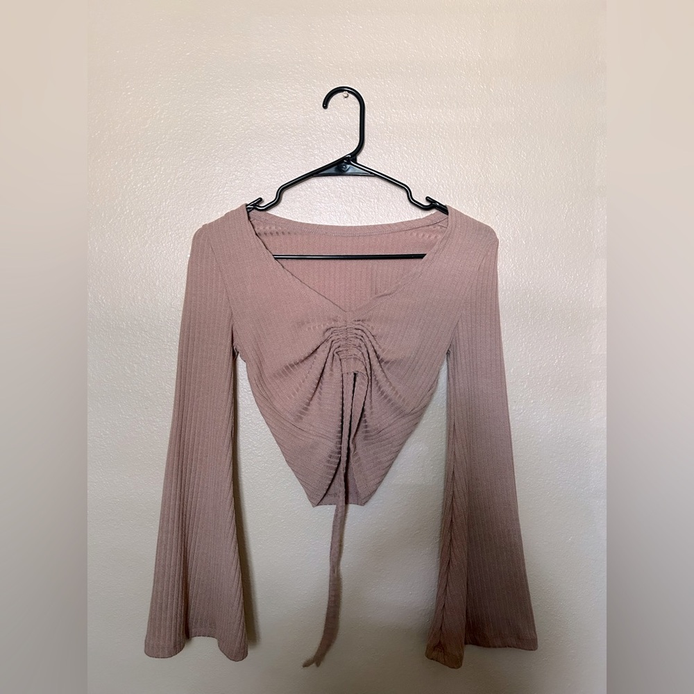women’s crop sweater top